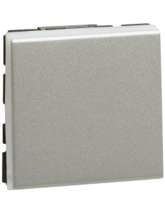 Legrand Девиаторен ключ 2 мод. цвят алуминий Easy-Led Mosaic NEW - 079211L - Цена | LEDs4economy