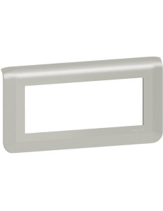 Legrand Лицева рамка 5 мод. цвят алуминий Mosaic NEW - 079315L - Цена | LEDs4economy
