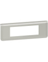 Legrand Лицева рамка 6 мод. цвят алуминий Mosaic NEW - 079316L - Цена | LEDs4economy