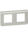Legrand Лицева рамка 2х2 мод. цвят алуминий Mosaic NEW - 079304L - Цена | LEDs4economy