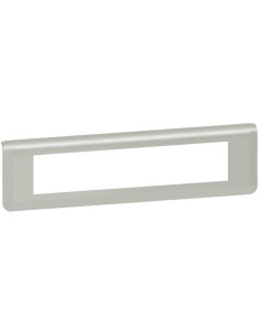 Legrand Лицева рамка 10 мод. цвят алуминий Mosaic NEW - 079310L - Цена | LEDs4economy