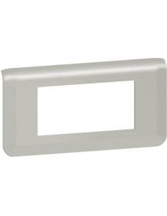 Legrand Лицева рамка 4 мод. цвят алуминий Mosaic NEW - 079314L - Цена | LEDs4economy