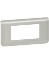 Legrand Лицева рамка 4 мод. цвят алуминий Mosaic NEW - 079314L - Цена | LEDs4economy