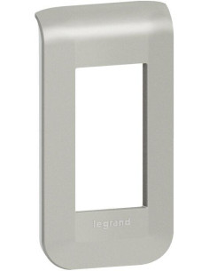 Legrand Лицева рамка 1 мод. цвят алуминий Mosaic NEW - 079301L - Цена | LEDs4economy