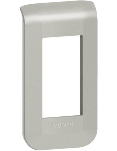 Legrand Лицева рамка 1 мод. цвят алуминий Mosaic NEW  - 079301L 