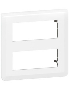 Legrand Лицева рамка 2х5 мод. цвят бял Mosaic NEW - 078830L - Цена | LEDs4economy