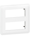 Legrand Лицева рамка 2х5 мод. цвят бял Mosaic NEW - 078830L - Цена | LEDs4economy