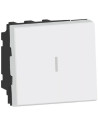 Legrand Девиаторен ключ 20А 2 мод. цвят бял Easy-Led Mosaic NEW - 077063L - Цена | LEDs4economy
