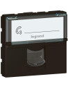 Legrand Розетка RJ45 FTP cat.6 2 мод. цвят Черен Mosaic - 079165L - Цена | LEDs4economy