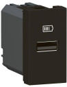 Legrand Розетка USB за зареждане тип А 3A 15W 1 мод. цвят Черен Mosaic - 077652L - Цена | LEDs4economy