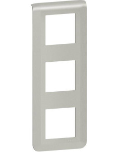 Legrand Лицева рамка 3х2 мод. вертикална цвят алуминий Mosaic NEW - 079323L - Цена | LEDs4economy