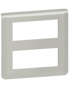 Legrand Лицева рамка 2х5 мод. цвят алуминий Mosaic NEW - 079330L - Цена | LEDs4economy