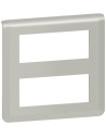 Legrand Лицева рамка 2х5 мод. цвят алуминий Mosaic NEW - 079330L - Цена | LEDs4economy