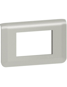 Legrand Лицева рамка 3 мод. цвят алуминий Mosaic NEW - 079303L - Цена | LEDs4economy