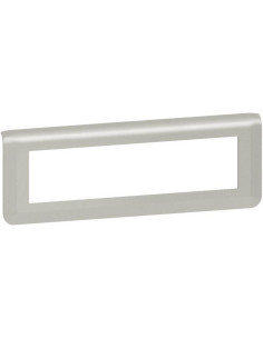 Legrand Лицева рамка 8 мод. цвят алуминий Mosaic NEW - 079318L - Цена | LEDs4economy