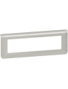 Legrand Лицева рамка 8 мод. цвят алуминий Mosaic NEW - 079318L - Цена | LEDs4economy