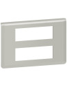 Legrand Лицева рамка 2x6 мод. цвят алуминий Mosaic NEW - 079336L - Цена | LEDs4economy
