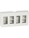 Legrand Моноблок 4x4 мод. за повърхностен монтаж цвят бял Mosaic NEW - 078888L - Цена | LEDs4economy