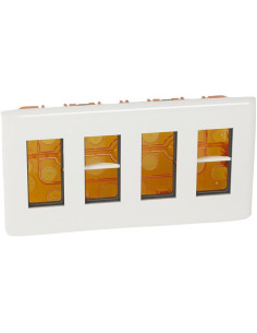 Legrand Моноблок 4x4 мод. за вграден монтаж цвят бял Mosaic NEW - 078874L - Цена | LEDs4economy