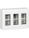 Legrand Моноблок 3x4 мод. за повърхностен монтаж цвят бял Mosaic NEW - 078887L - Цена | LEDs4economy