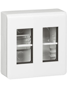 Legrand Моноблок 2x4 мод. за повърхностен монтаж цвят бял Mosaic NEW - 078886L - Цена | LEDs4economy