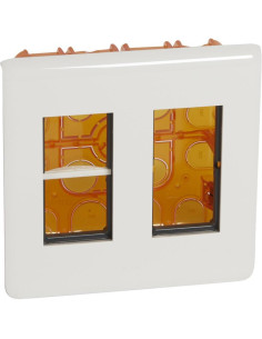 Legrand Моноблок 2x4 мод. за вграден монтаж цвят бял Mosaic NEW - 078872L - Цена | LEDs4economy