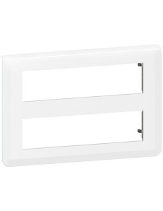 Legrand Лицева рамка 2х8 мод. цвят бял Mosaic NEW - 078837L - Цена | LEDs4economy