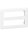 Legrand Лицева рамка 2х8 мод. цвят бял Mosaic NEW - 078837L - Цена | LEDs4economy