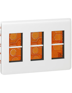 Legrand Моноблок 3x4 мод. за вграден монтаж цвят бял Mosaic NEW - 078873L - Цена | LEDs4economy