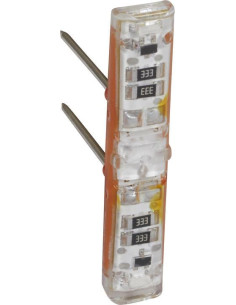 Legrand LED лампа за индикатор (оранжева) за девиаторен ключ с неутрала 230V NEW - 067685L - Цена | LEDs4economy