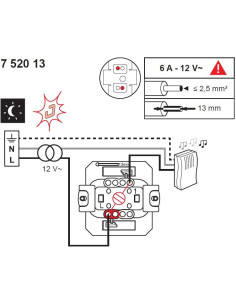 Legrand LED лампа за подсветка (бяла) за бутон 12-24-48V NEW - 067687L - Цена | LEDs4economy 2