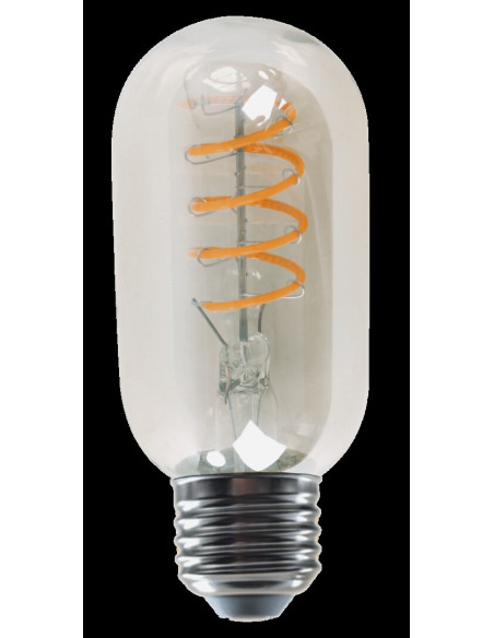 Филаментна LED крушка, E27 T45,4W,250lm,4000K,прозрачна