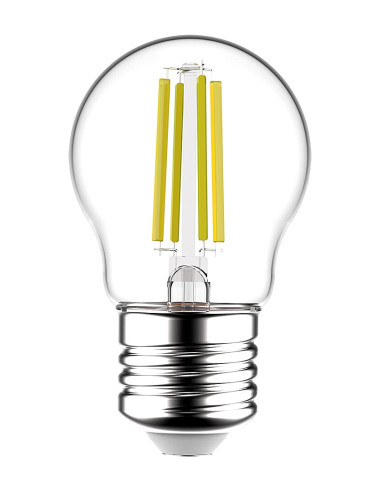 Филаментна LED крушка, E27 G45, 2W, 470lm, 3000K