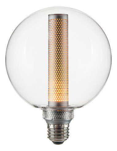 Филаментна LED крушка, E27 G125, 3W, 30lm, 1800K