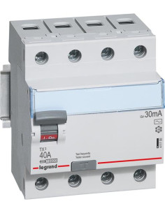 Legrand ДТЗ 4P 40A 30mА серия TX3 ID тип AC - 411708 - Цена | LEDs4economy