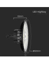 V-TAC 120W/150W/200W LED Камбана 3в1 3000K4000K5000K UFO 160lm/W - 10467 - 8