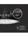 V-TAC 120W/150W/200W LED Камбана 3в1 3000K4000K5000K UFO 160lm/W - 10467 - 10