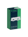 V-TAC GU10 Корпус Двоен Метал PC Бял - 10298 - 5