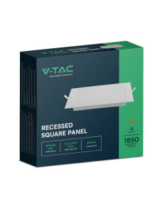 V-TAC 18W LED Backlit Панел Квадрат 6500К - 10488 - Цена | LEDs4economy 2
