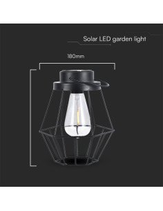 V-TAC LED Соларна Лампа с Дръжка - 23386 - Цена | LEDs4economy 2
