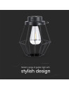 V-TAC LED Соларна Лампа с Дръжка - 23386 - 6