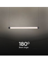 V-TAC 10W LED Пендел Дизайн Висящ Хоризонтален - 23382 - 3