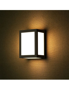 V-TAC 12W Стенна Лампа Черно Тяло 3000К - 218340 - Цена | LEDs4economy 2