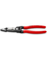 Knipex Клещи инсталаторски 5-в-1, червена ръкохватка 200мм, - K1371200ME - Цена | LEDs4economy