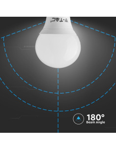 V-tac LED Крушка - 4.5W E14 P45 6400K 3Бр/Сет 217359 - Цена | LEDs4economy 2