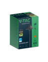 V-TAC 7W Тяло с Колче SAMSUNG Чип IP65 Черно Тяло 3000К - 2120316 - 8