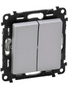 Legrand Сериен бутон NO/NC цвят алуминий Valena Life - 752318 - Цена | LEDs4economy