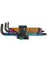 Wera Комплект изолирани шестограми, 9х (1.5…10), в щипка, 950 SPKL L-key Multicolour 1  - W022089