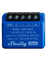 Shelly Smart Контролер 1х On/Off 8A изисква неутрала Shelly 1 Mini Gen3 за Умен дом