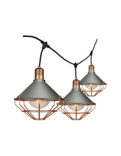 V-TAC Поредица Лампи 6 х Е27 IP65 Ф250 Розово Злато - 8975 - Цена | LEDs4economy